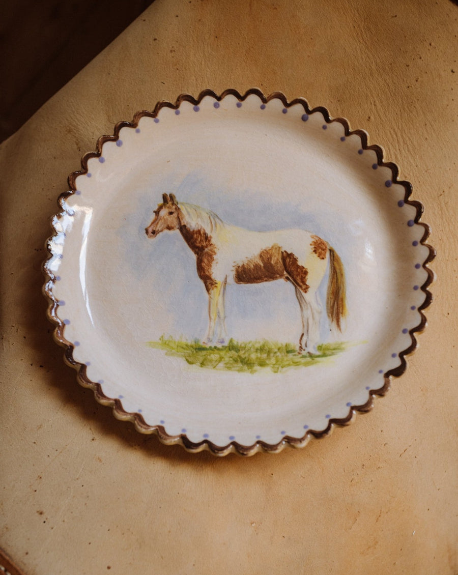Paint Horse Plate