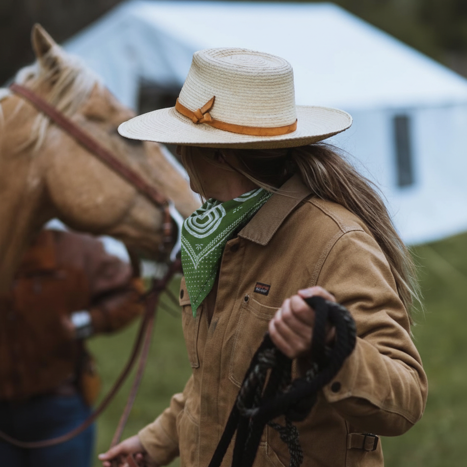 Cotton Love Knot Bandana – Ranchlands