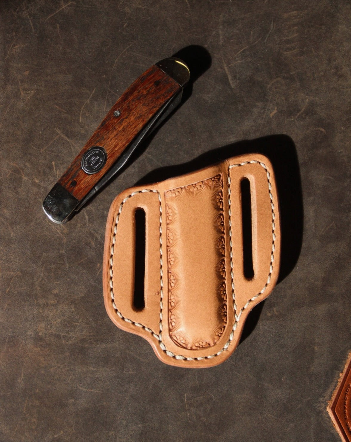 Custom Folding Knife Sheath – Ranchlands