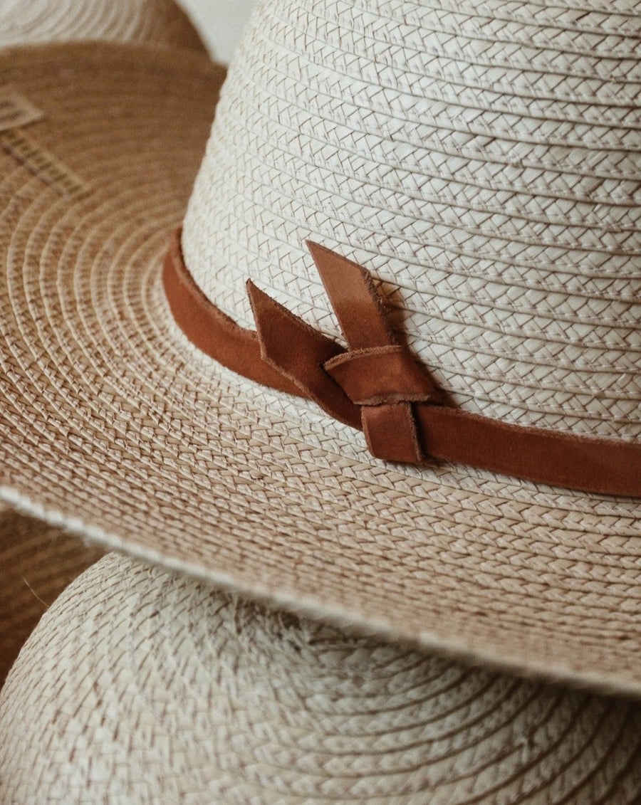 Leather Knot Hat Band