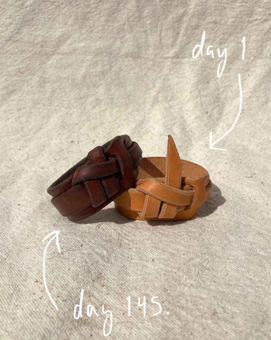 Leather Knot Bracelet