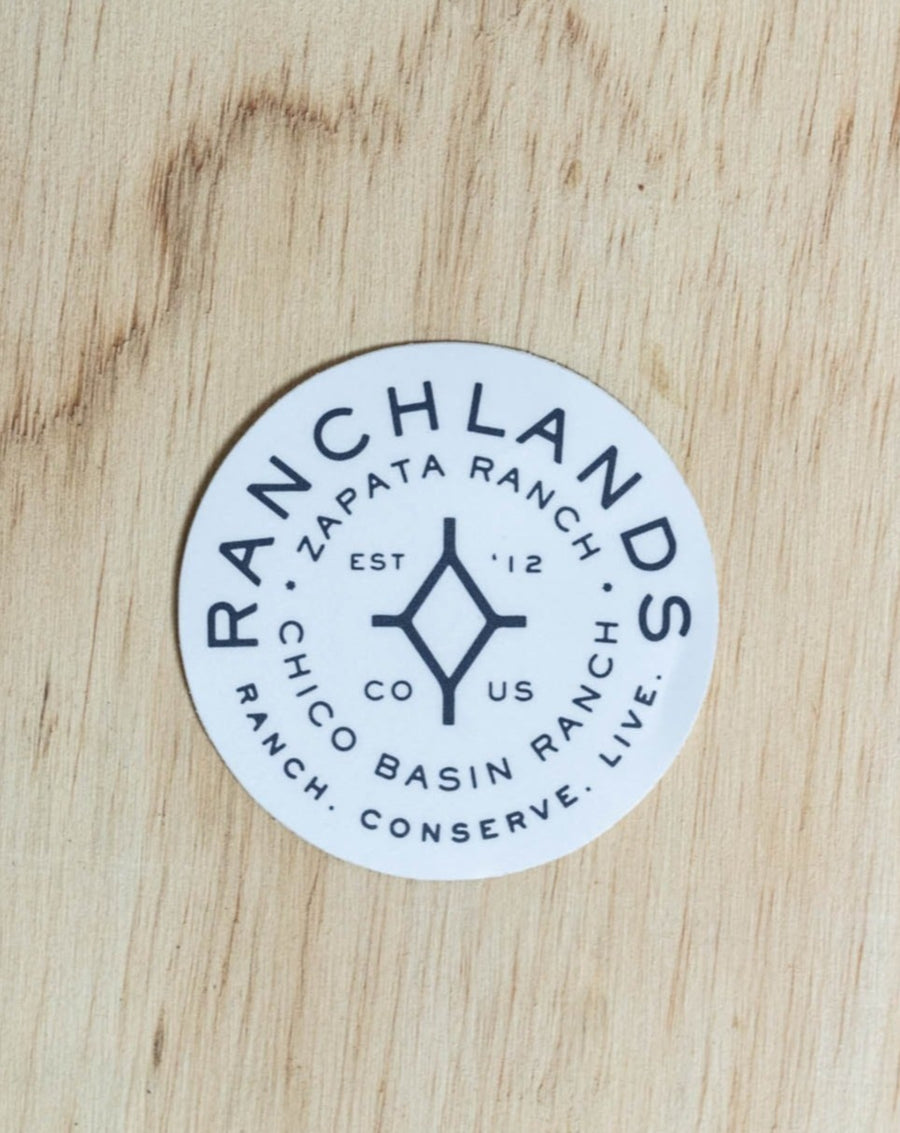 Ranchlands Circle Sticker