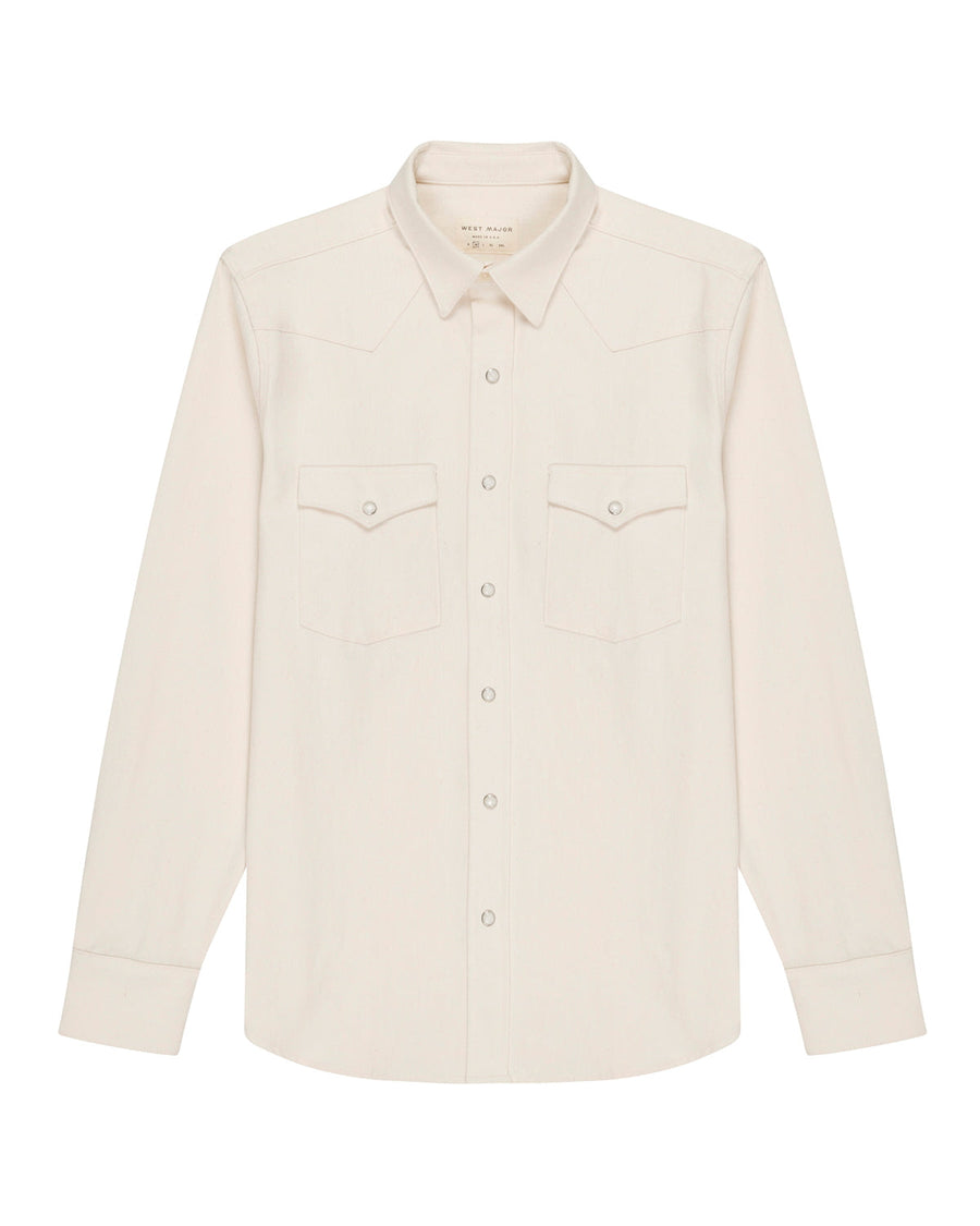 Bone Ecru Denim Shirt