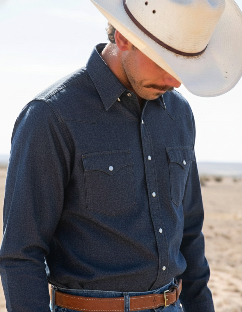 Indigo Denim Shirt