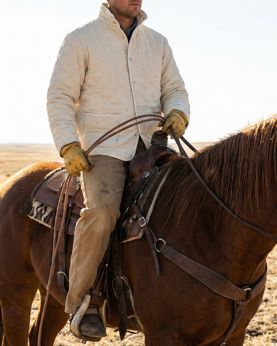 Utility Canvas Quilted Jacket – Ranchlands