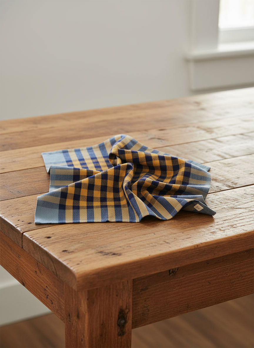 Grid Napkin Pair - Sunset