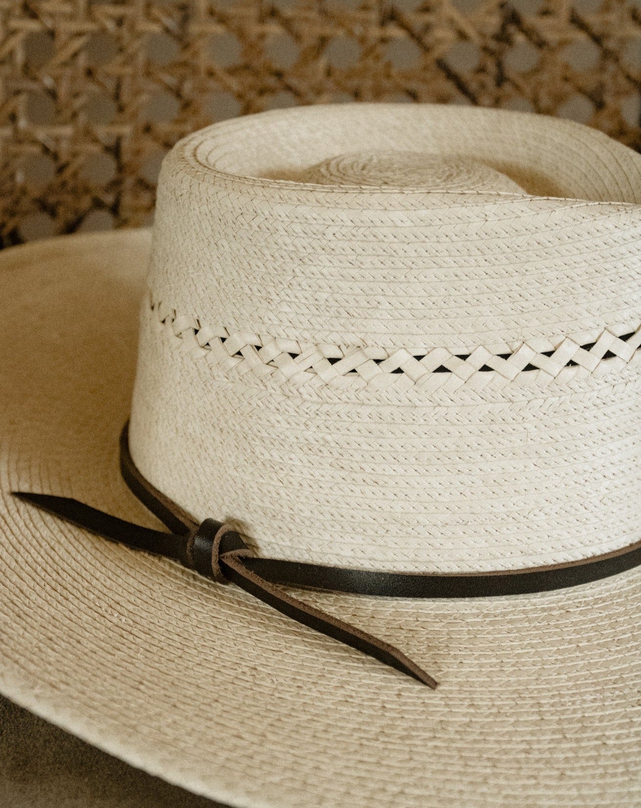 Vented Palm Leaf Hat Ranchlands