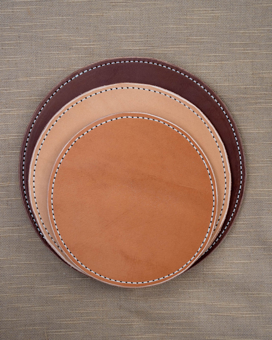 Sample: Leather Trivet